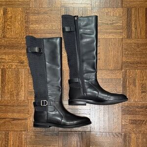 Cole Haan Black Knee-High Women's Boots